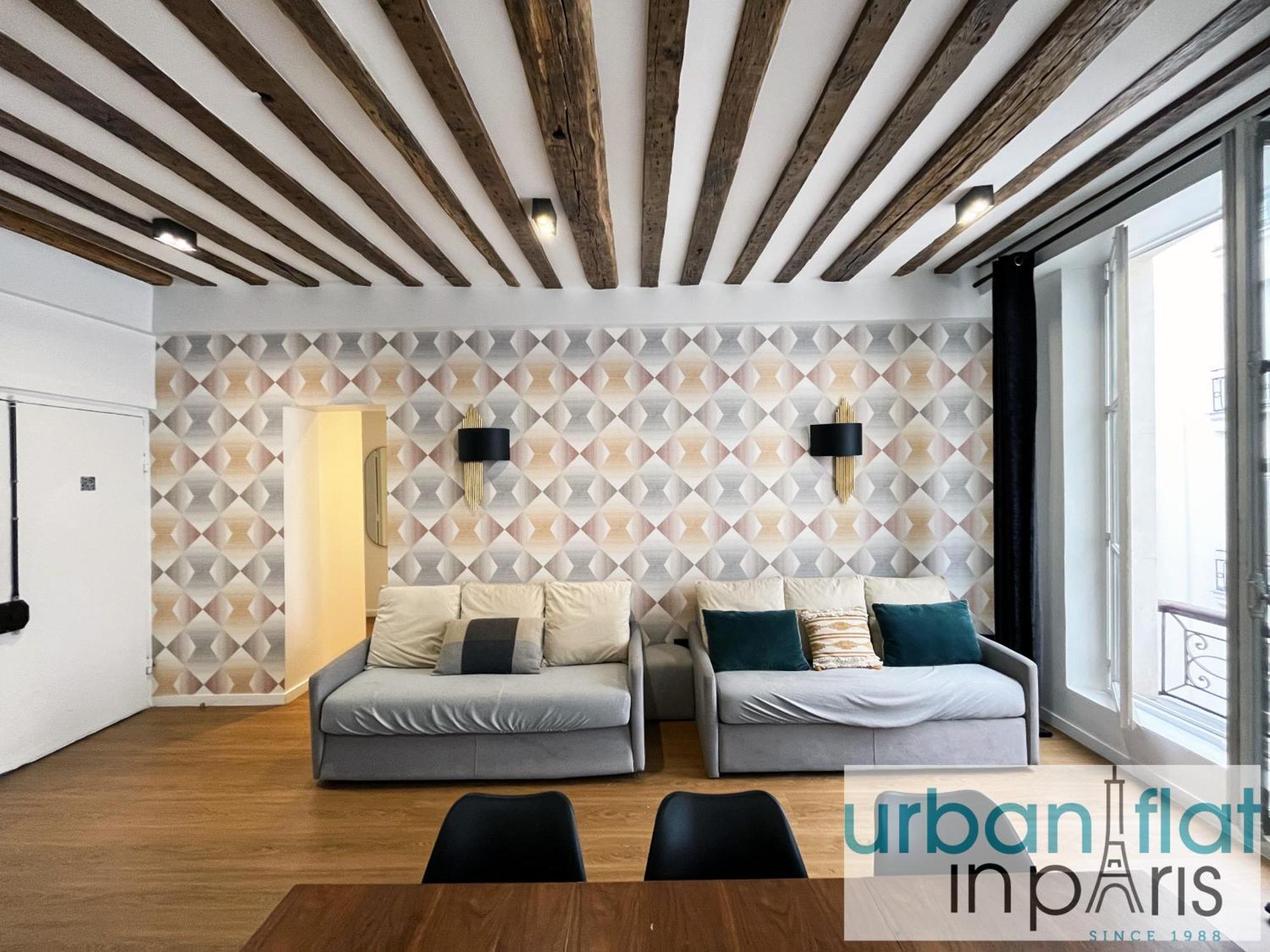Apartment Urban Flat 108 - Classic Parisian 4 Bdr Flat